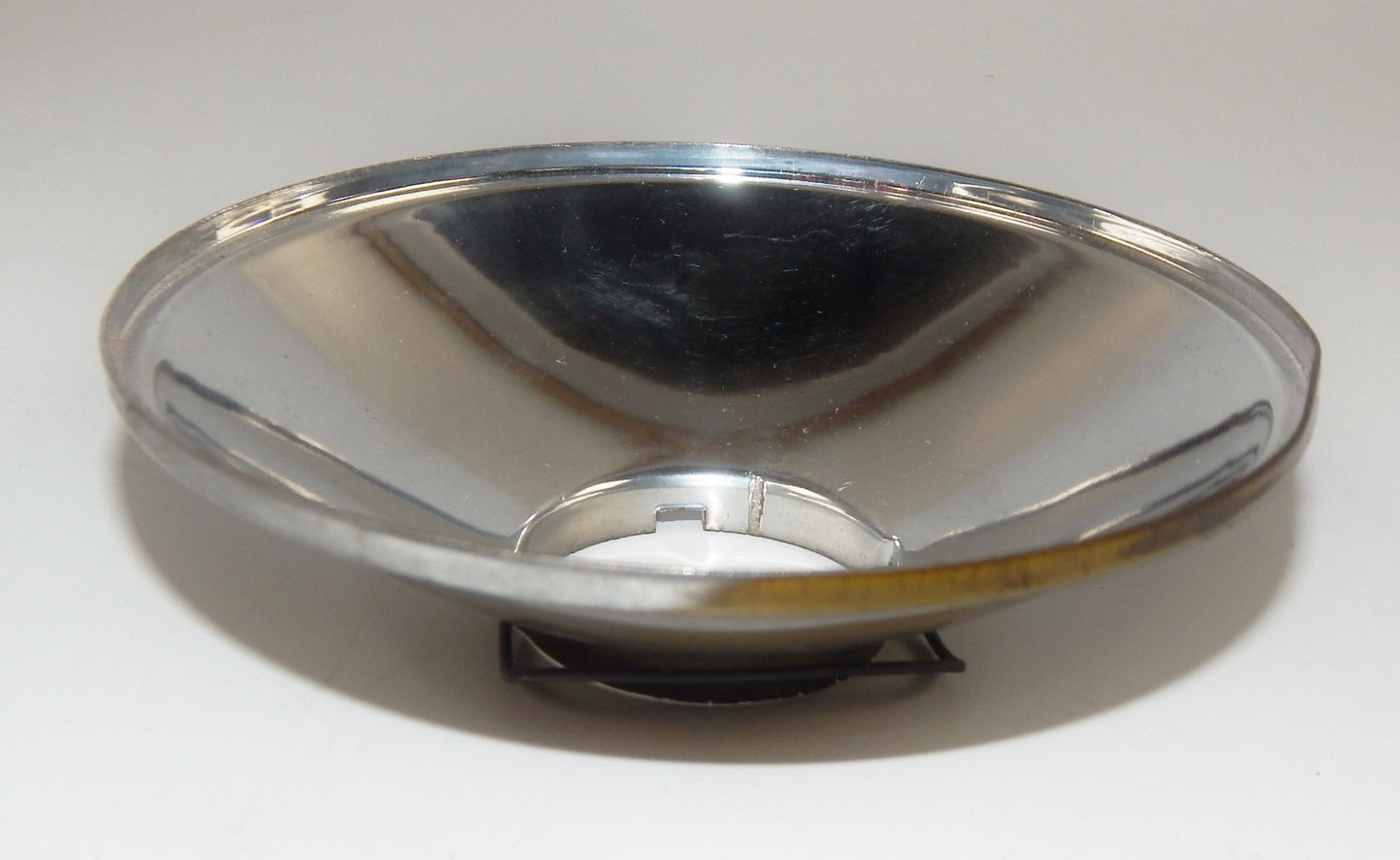 NOS ELMA HEADLIGHT REFLECTOR VINTAGE FIAT LANCIA ALFA FORD OPEL MG D=113mm ITALY - MotoRaider