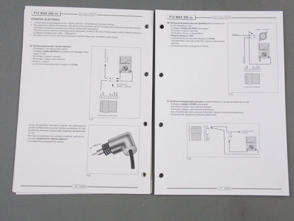 MALAGUTI F12 MAX 200 CC ELECTRICAL SYSTEM TROUBLE SHOOTING WORKSHOP MANUAL BOOK - MotoRaider