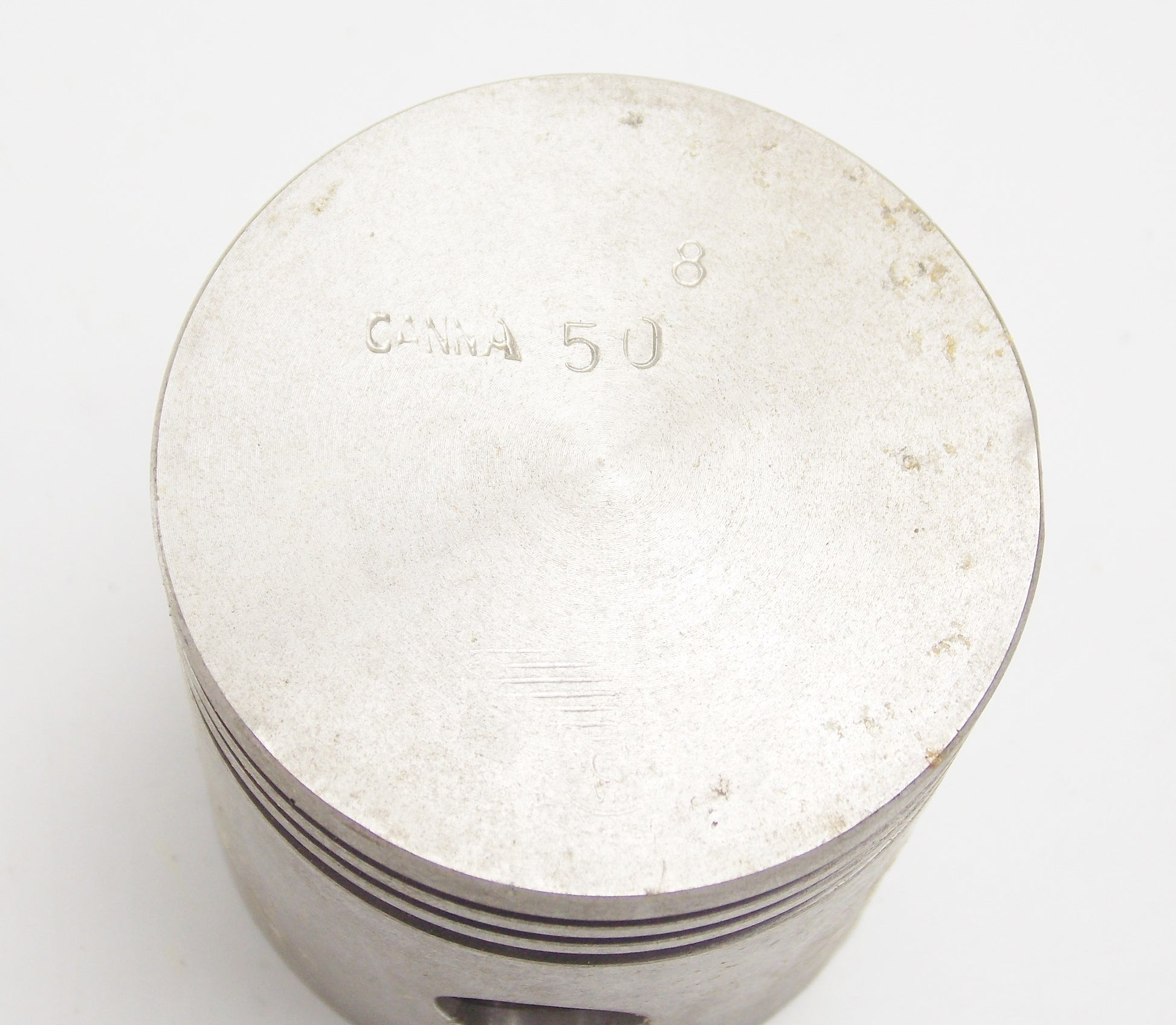 NOS DINAMIN PISTON + PIN + CLIP DIAMETER 50.8 mm GILERA 98 cc GIUBILEO - MotoRaider