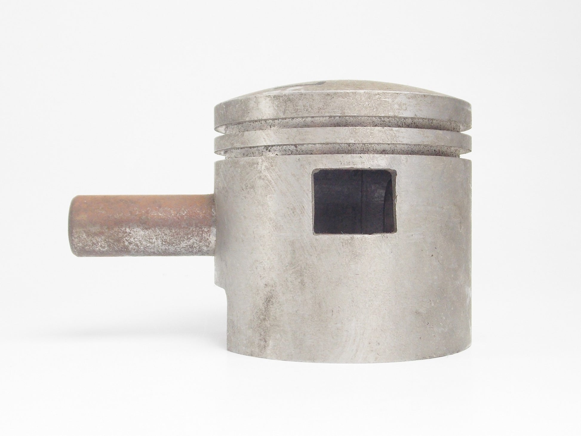 DINAMIN PISTON + PIN DIAMETER 66.6 mm LAMBRETTA MOTOR ENGINE ITALY - MotoRaider