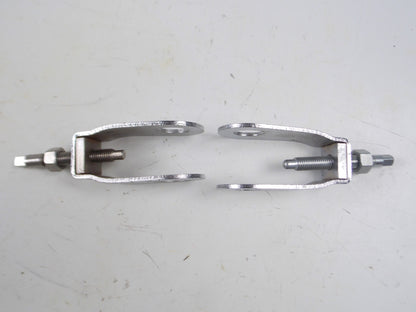 VINTAGE MORTORCYCLE 1970's BETA REAR WHEEL AXLE CHAIN ADJUSTERS MOTOCROSS ENDURO - MotoRaider