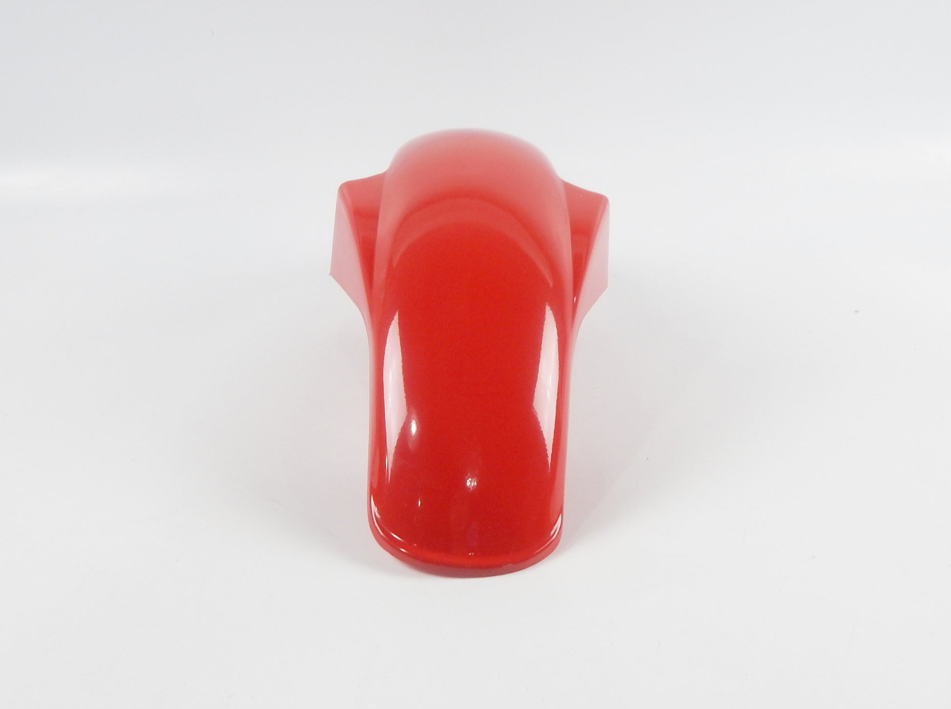 OEM LAVERDA 1990 LB-1 SPORT FRONT FENDER PLASTIC RED L=26" W=5" MUD GUARD ITALY - MotoRaider