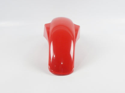 OEM LAVERDA 1990 LB-1 SPORT FRONT FENDER PLASTIC RED L=26" W=5" MUD GUARD ITALY - MotoRaider