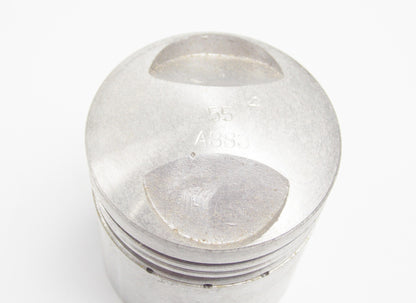 NOS ASSO WERKE PISTON + RINGS + PIN + CLIPS DIAMETER 55.4 mm 4 stroke motor - MotoRaider