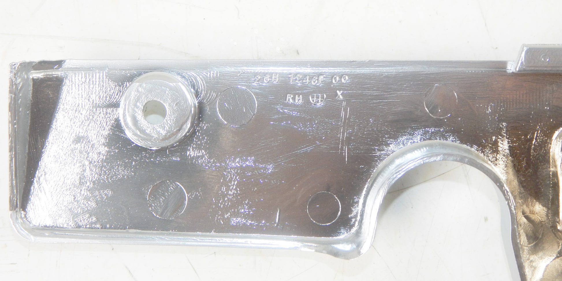 OEM YAMAHA 1983-85 XVZ 1200 RIGHT SIDE RADIATOR TRIM COVER 26H-1246H-01 - MotoRaider