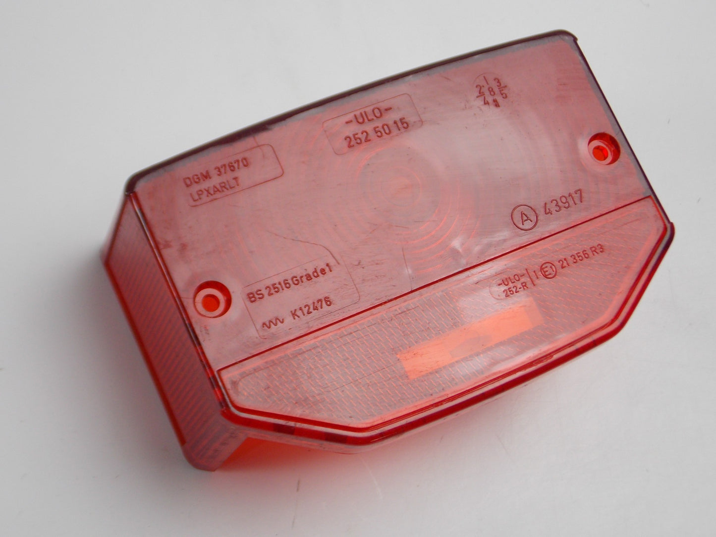 OEM LAVERDA 1984-1985 LB1 125 CUSTOM TAIL STOP LIGHT LENS 76102226 | 76 102 226 - MotoRaider
