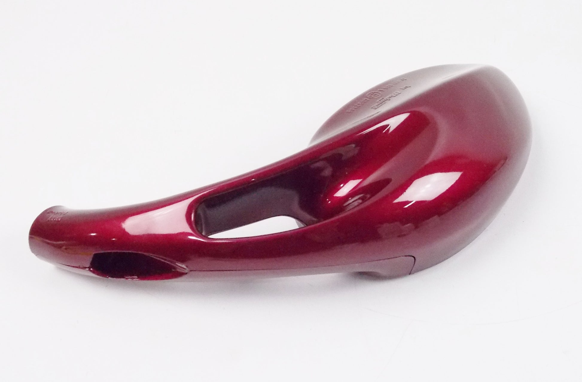 NOS OEM MALAGUTI PHANTOM RH REAR VIEW MIRROR DARK RED BURGUNDY 088.019.91 - MotoRaider