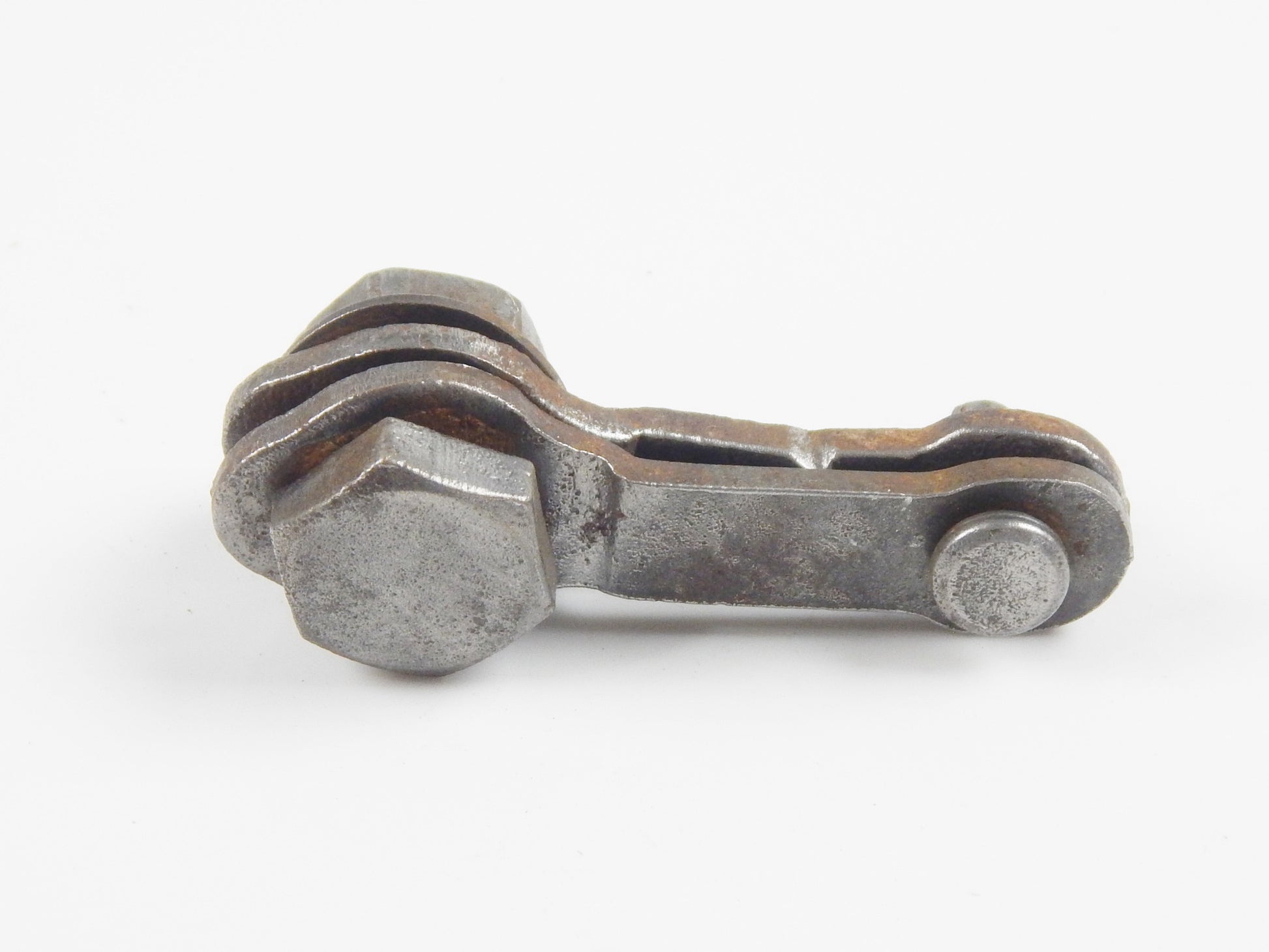 VINTAGE SCOOTER 1959 LAMBRETTA LI 150 REAR WHEEL BRAKE CABLE HOLDER CLAMP ITALY - MotoRaider