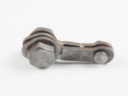 VINTAGE SCOOTER 1959 LAMBRETTA LI 150 REAR WHEEL BRAKE CABLE HOLDER CLAMP ITALY - MotoRaider