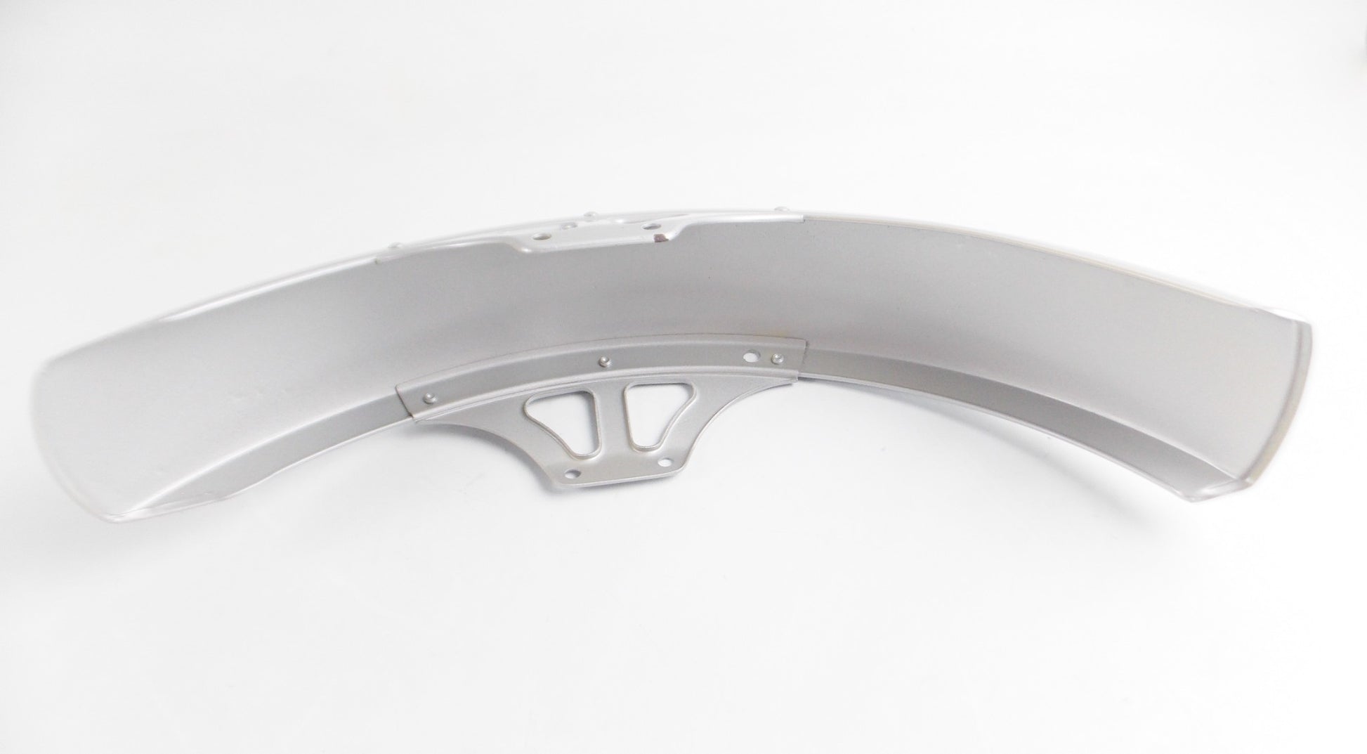 OEM DUCATI CAGIVA ALAZURRA 350 650 SILVER FRONT FENDER MUDGUARD 036367205 - MotoRaider