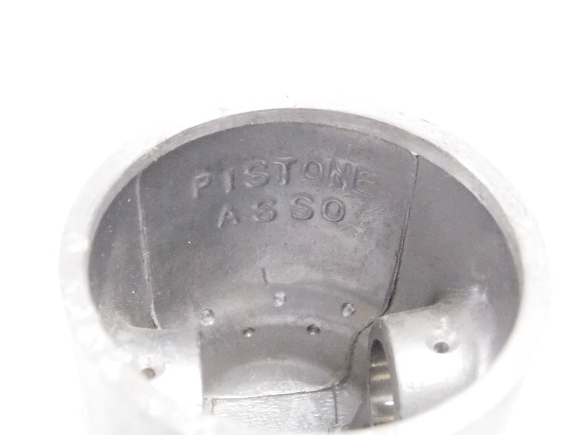NOS ASSO WERKE PISTON + RINGS + PIN + CLIPS DIAMETER 55.4 mm 4 stroke motor - MotoRaider