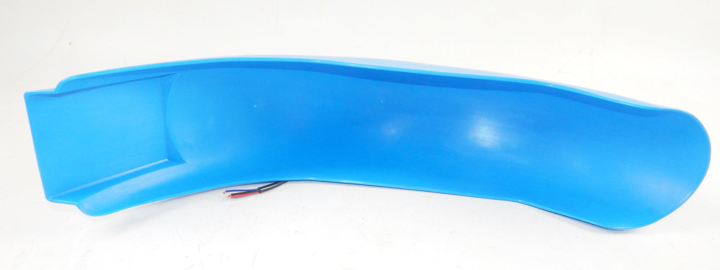 PRESTON PETTY MUD GUAR REAR FENDER BLUE+TAIL STOP LIGHT VINTAGE ENDURO - MotoRaider