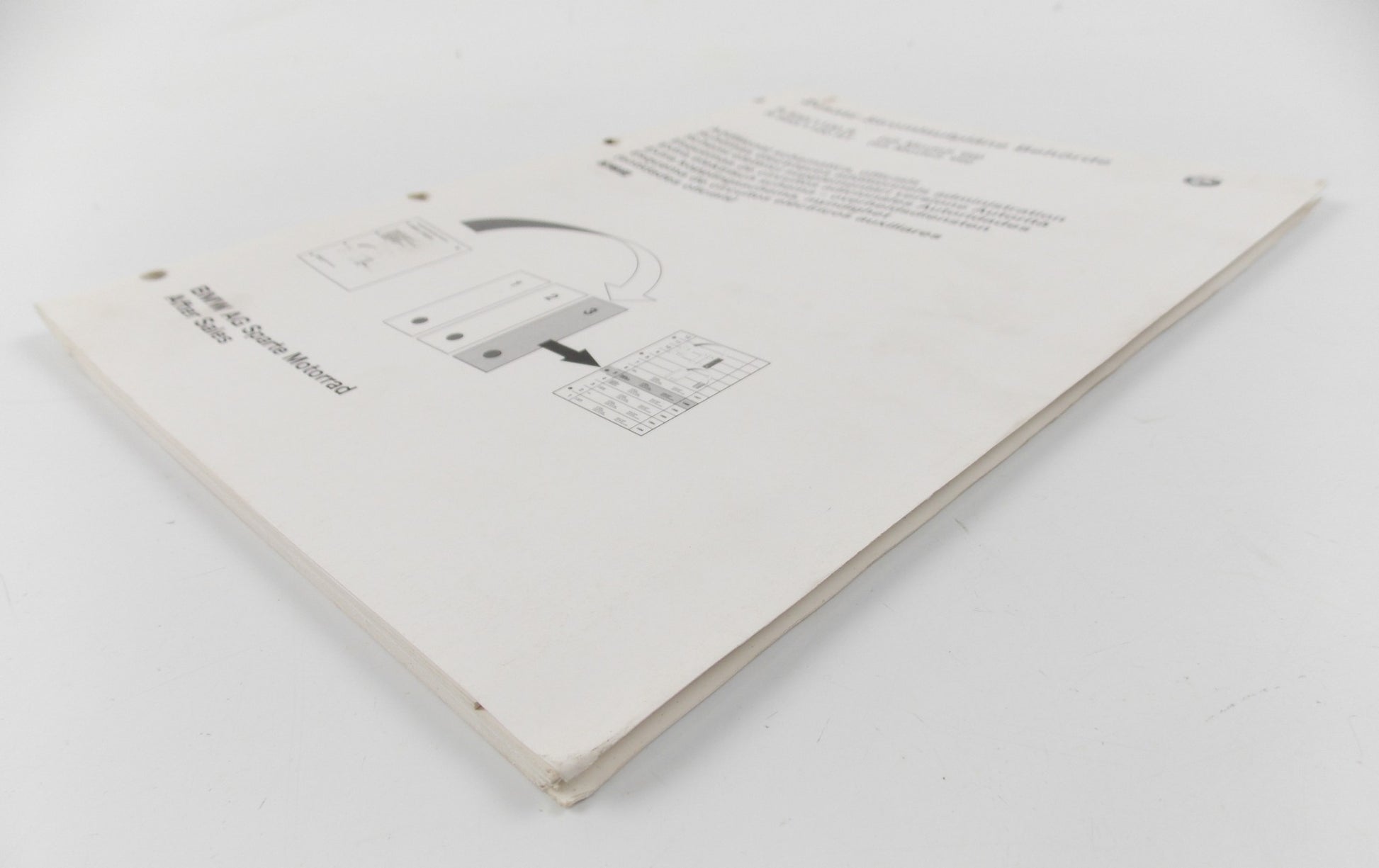 BMW 1996 R 850/1100 R-RT POLICE ADDITIONAL ELECTRIC DIAGRAM MANUAL 01999799675 - MotoRaider