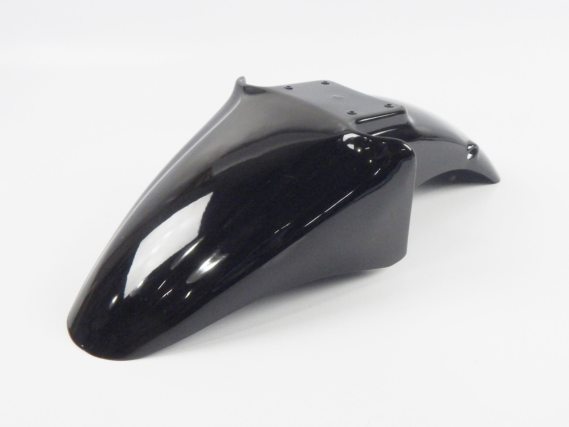 1990'S SUZUKI GS FRONT FENDER MUD GUARD FIBERGLASS BLACK VINTAGE MOTORCYCLE - MotoRaider