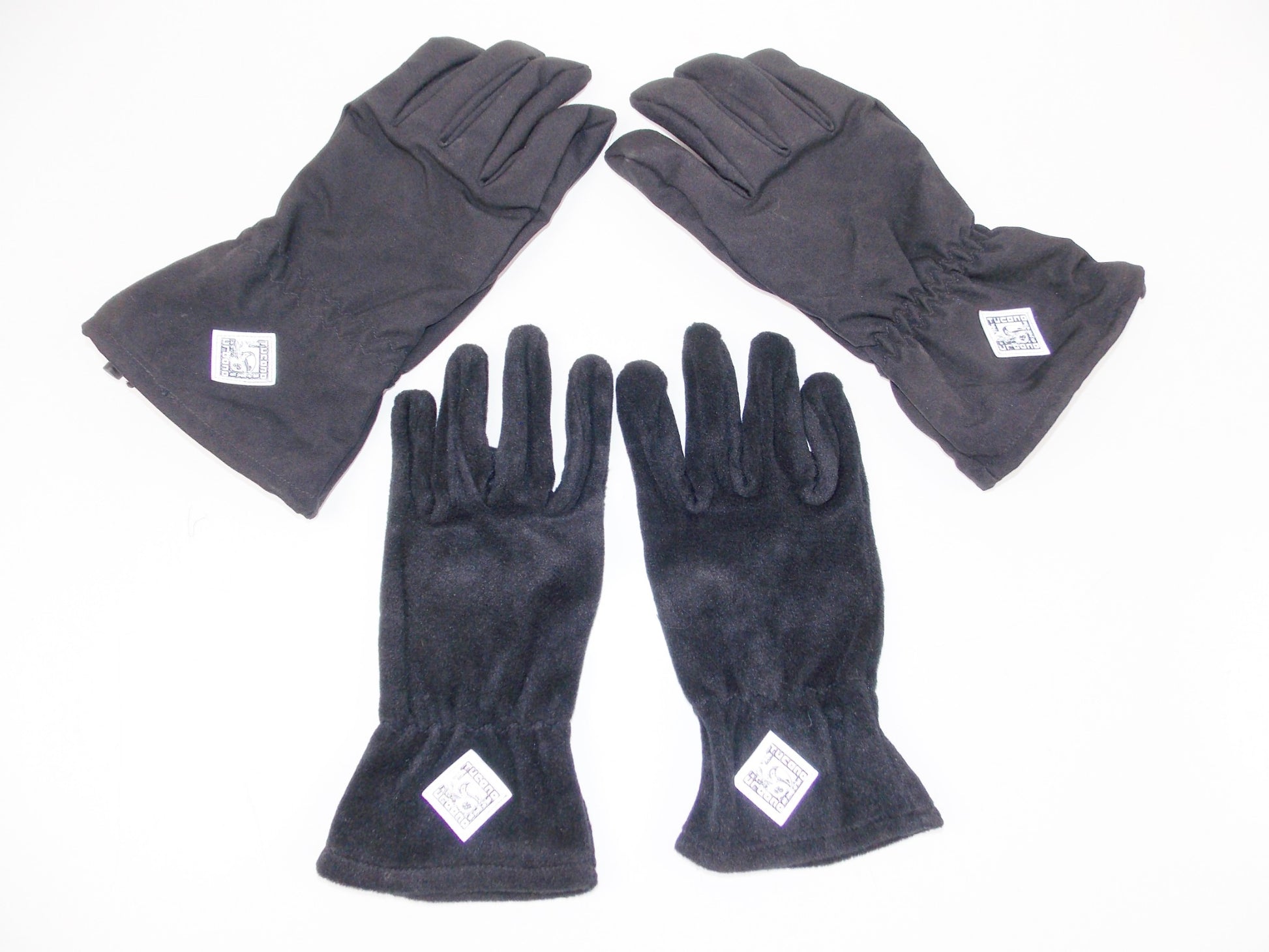 TUCANO URBANO "2 GLOVES IN 1" BLACK WINTER SNOWMOBILE MOTORCYCLE SIZE XXL 927-N7 - MotoRaider