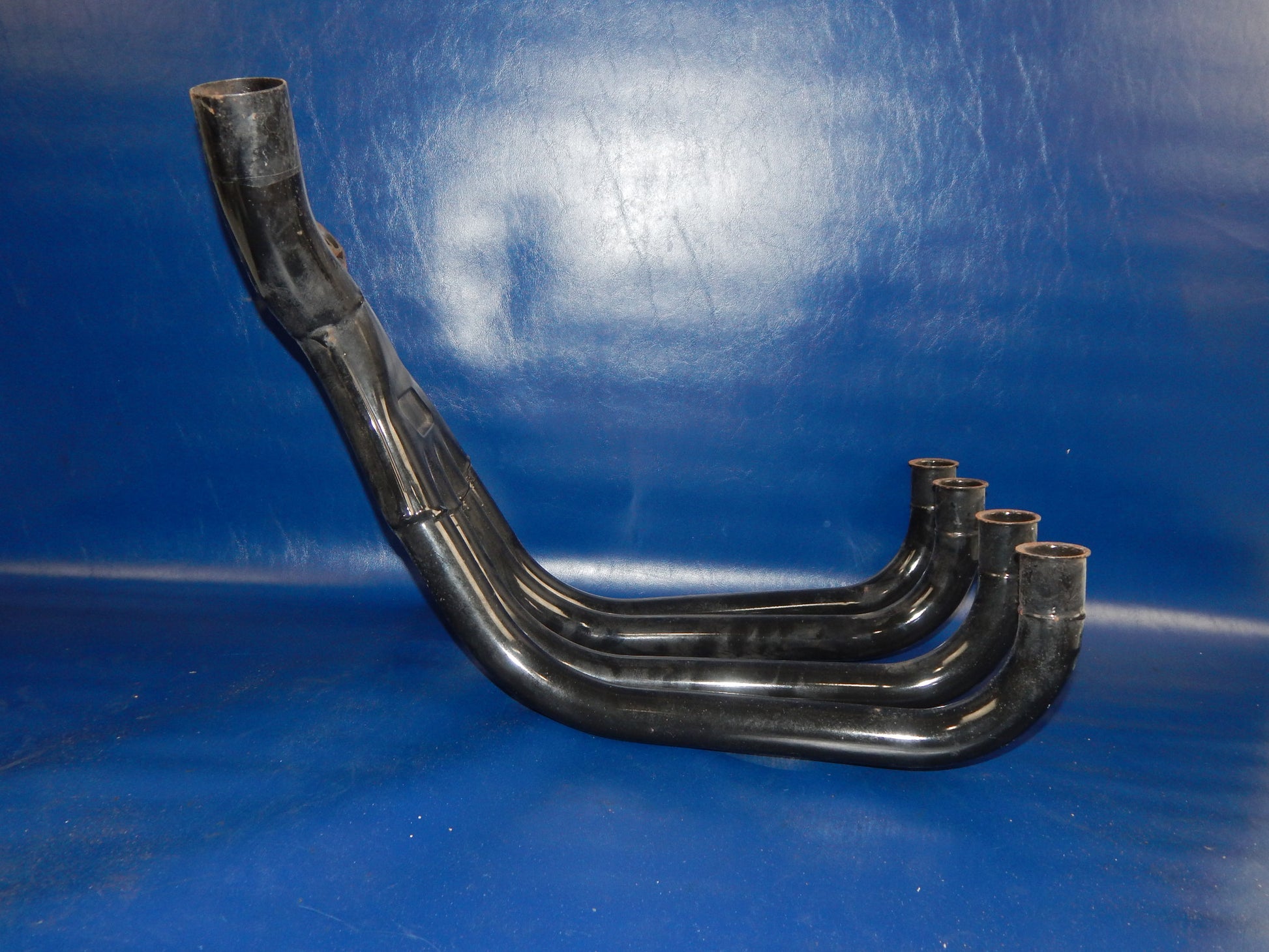 YAMAHA FJ 1100 MARVING BLACK 4 in 1 HEADER PIPE PIPE EXHAUST Y4068N VINTAGE - MotoRaider