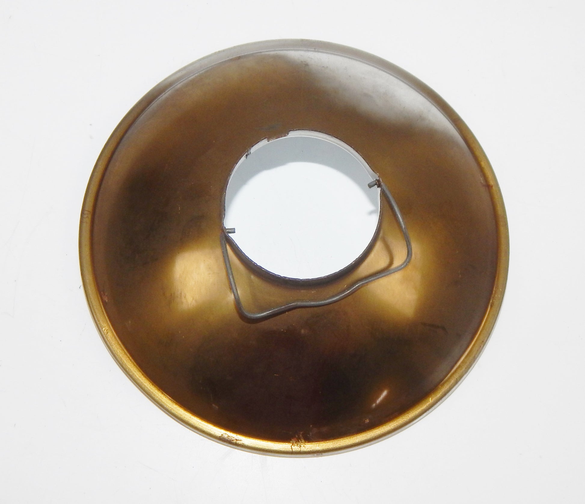NOS ELMA HEADLIGHT REFLECTOR VINTAGE FIAT LANCIA ALFA FORD OPEL MG D=113mm ITALY - MotoRaider