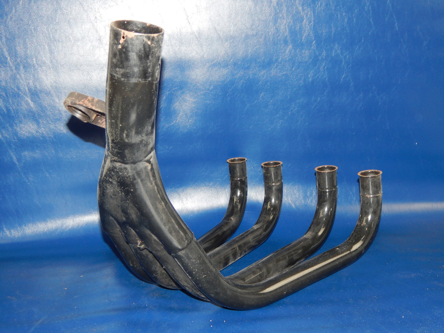 YAMAHA FJ 1100 MARVING BLACK 4 in 1 HEADER PIPE PIPE EXHAUST Y4068N VINTAGE - MotoRaider