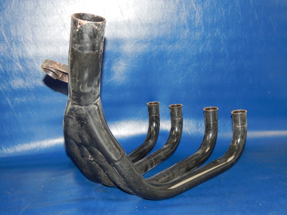 YAMAHA FJ 1100 MARVING BLACK 4 in 1 HEADER PIPE PIPE EXHAUST Y4068N VINTAGE - MotoRaider