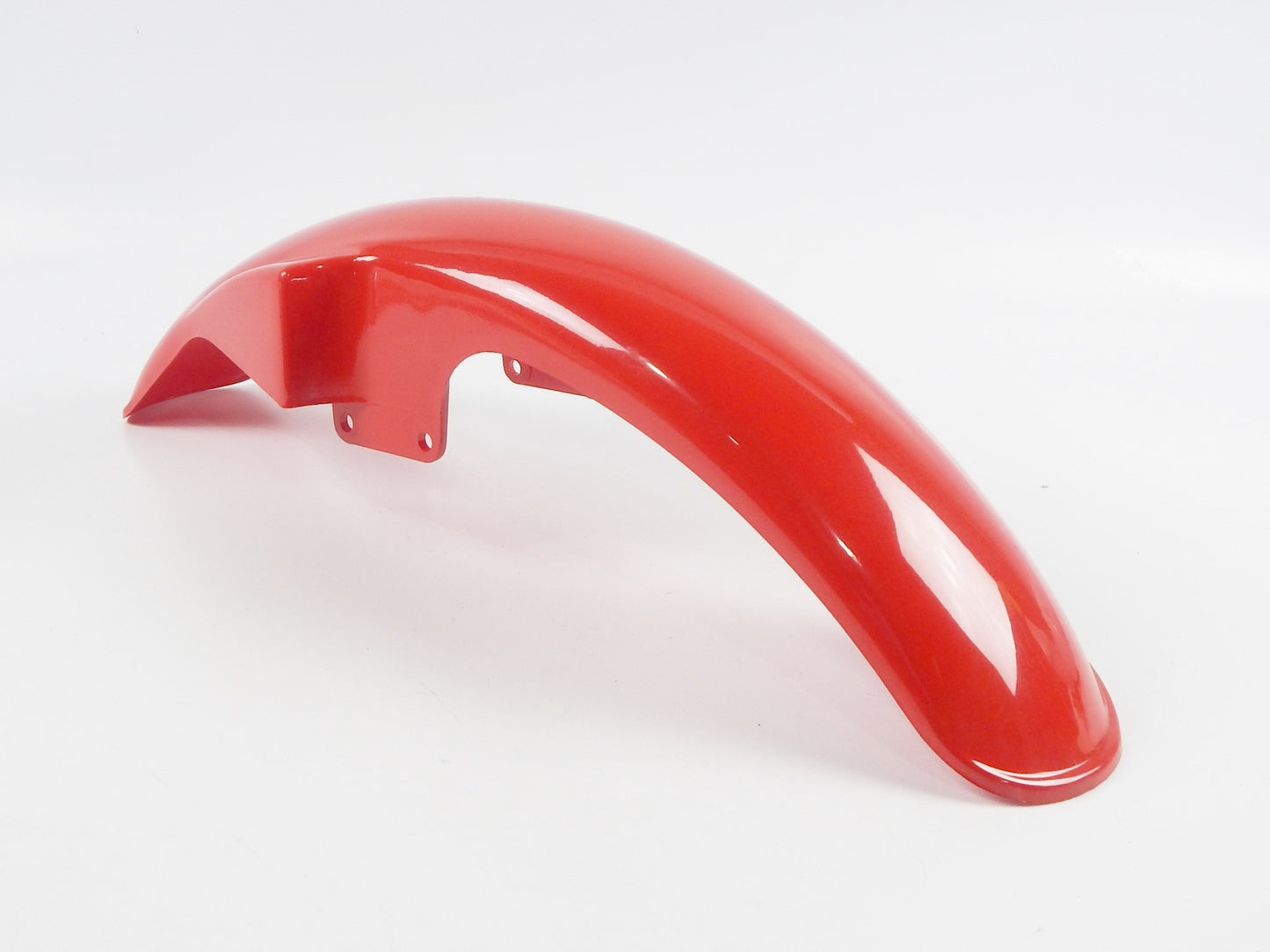OEM LAVERDA 1990 LB-1 SPORT FRONT FENDER PLASTIC RED L=26" W=5" MUD GUARD ITALY - MotoRaider