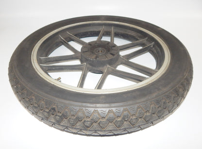 1981 MOTO GUZZI MONZA V50 RIM TIRE MICHELIN REAR WHEEL 3.50x18 VINTAGE ITALY - MotoRaider