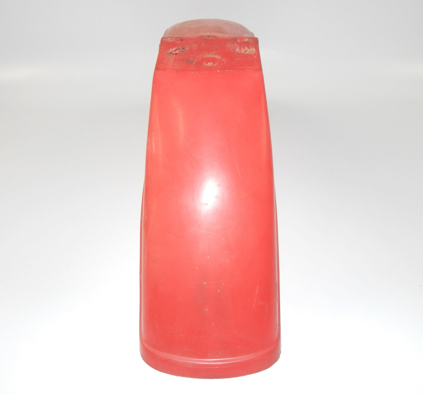 MR. ROBERT RED MUD GUARD FRONT WHEEL FENDER PLASTIC BETA L=36" VINTAGE ITALY - MotoRaider
