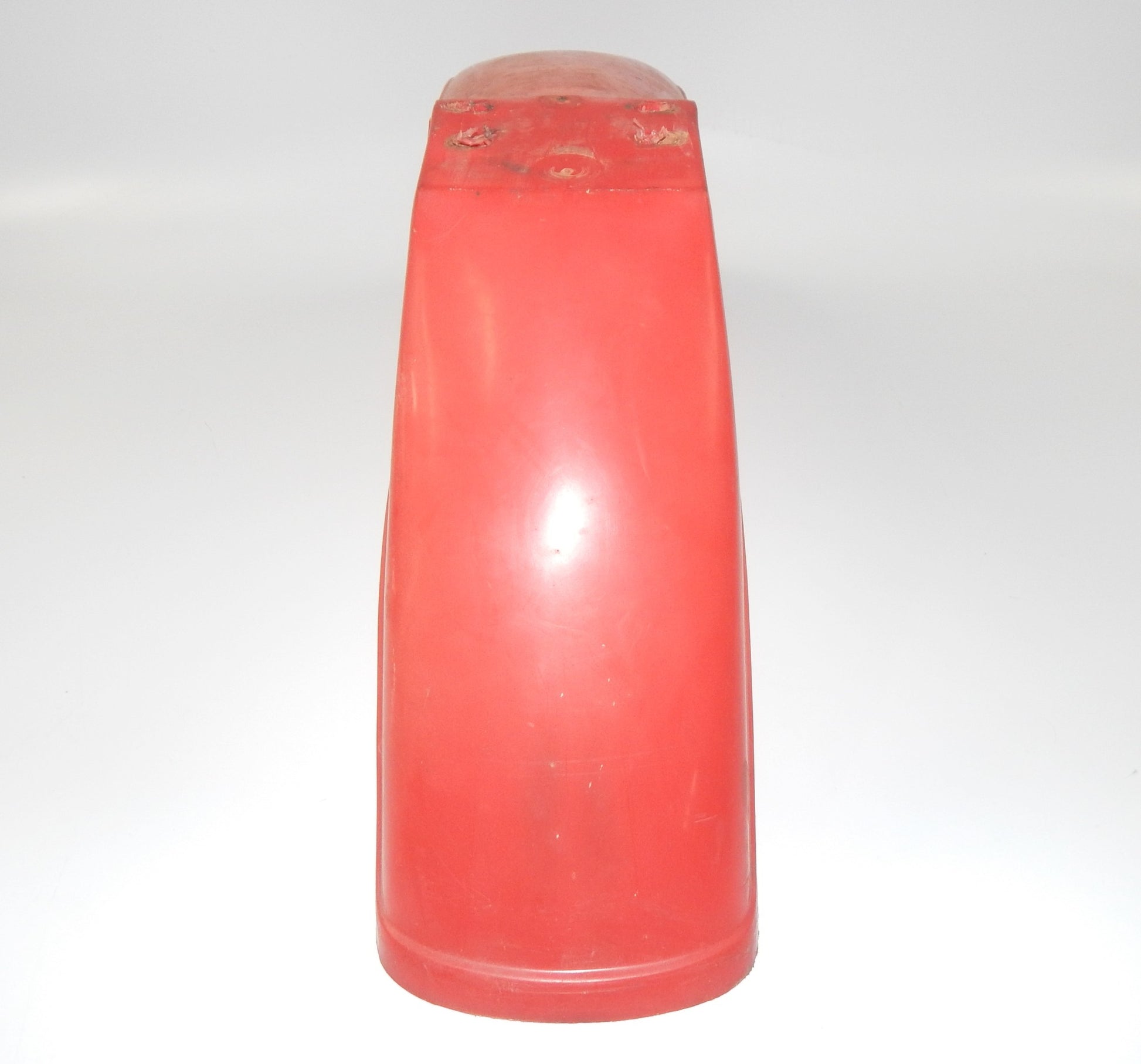 MR. ROBERT RED MUD GUARD FRONT WHEEL FENDER PLASTIC BETA L=36" VINTAGE ITALY - MotoRaider