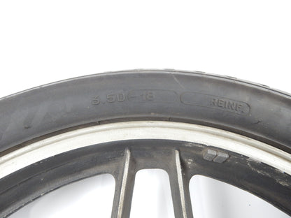 1981 MOTO GUZZI MONZA V50 RIM TIRE MICHELIN REAR WHEEL 3.50x18 VINTAGE ITALY - MotoRaider