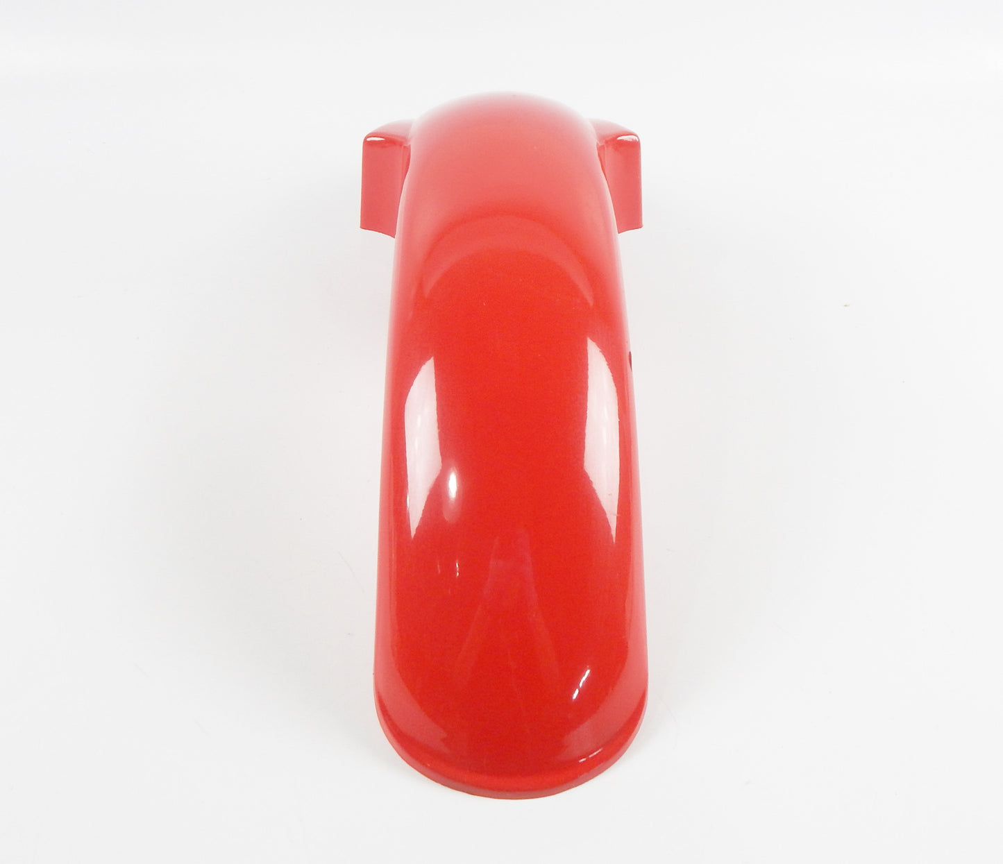 OEM LAVERDA 1990 LB-1 SPORT FRONT FENDER PLASTIC RED L=26" W=5" MUD GUARD ITALY - MotoRaider