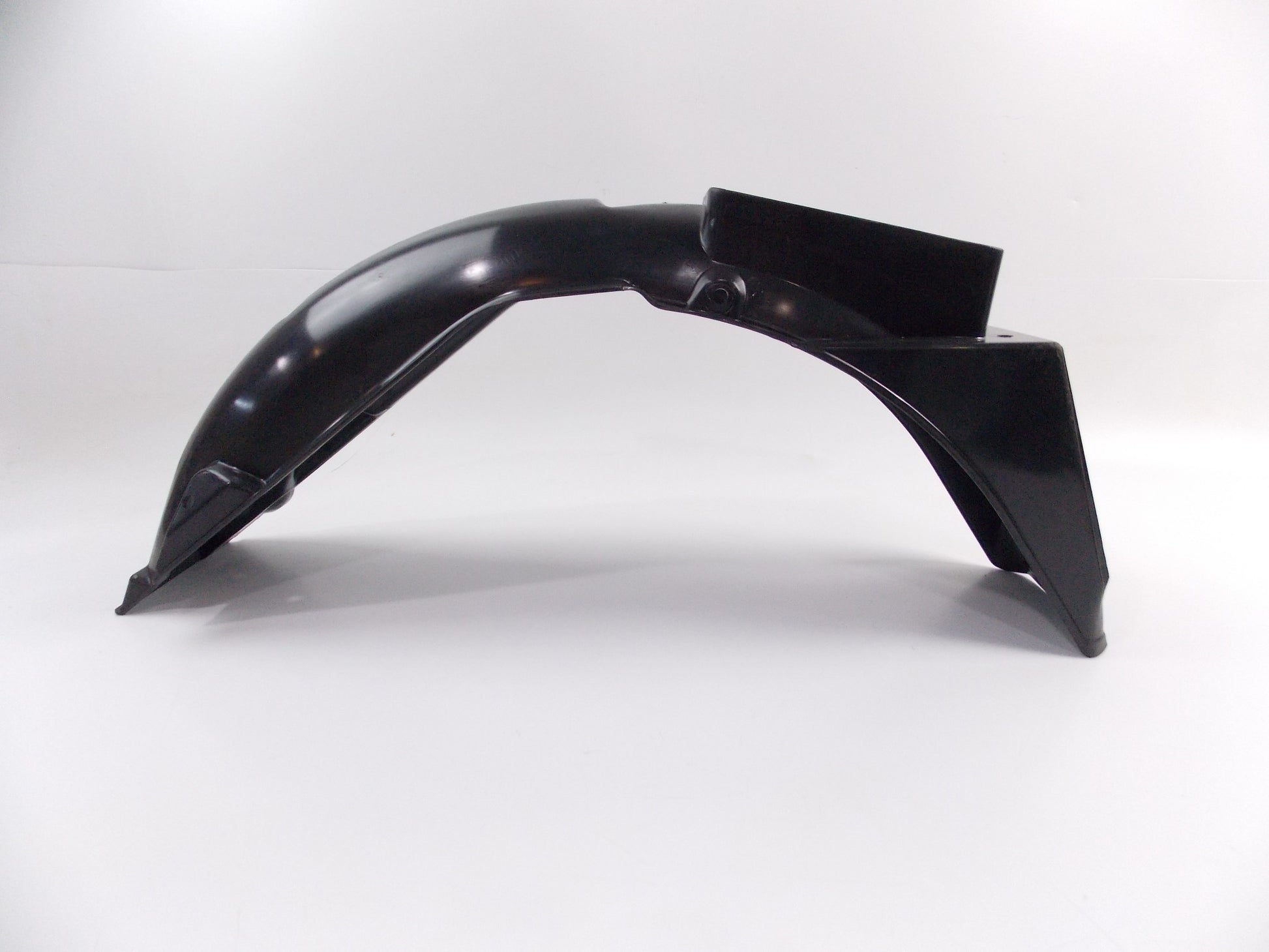NOS OEM CAGIVA 1987 ALETTA ORO 125-S2 REAR BLACK INNER FENDER MUDGUARD 800042991 - MotoRaider