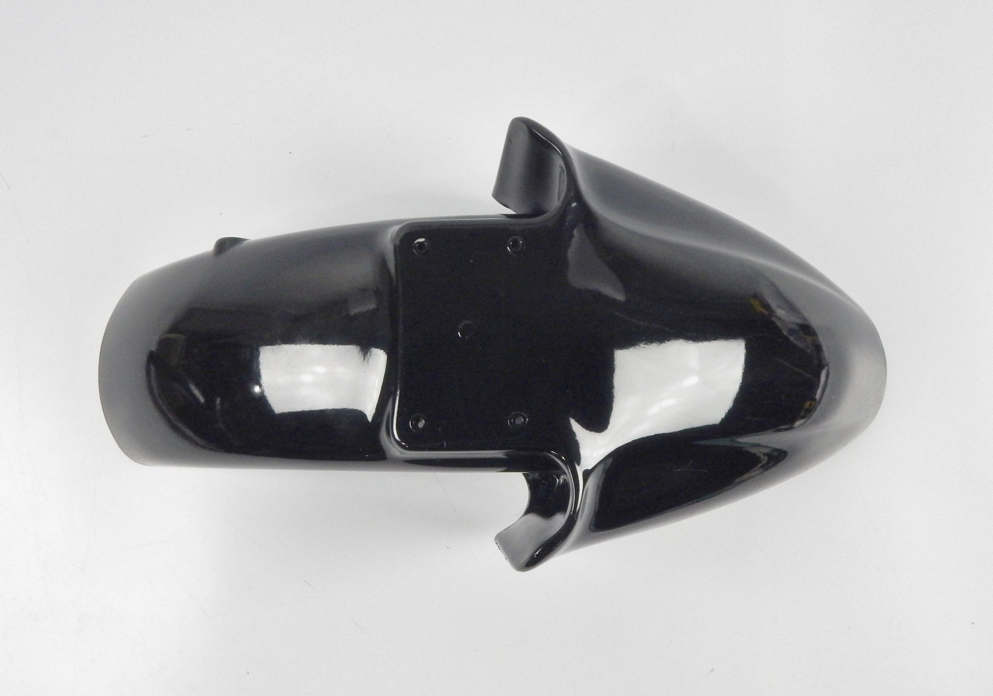 1990'S SUZUKI GS FRONT FENDER MUD GUARD FIBERGLASS BLACK VINTAGE MOTORCYCLE - MotoRaider