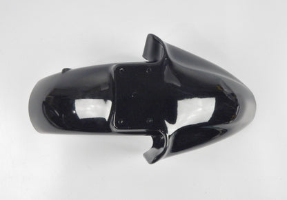 1990'S SUZUKI GS FRONT FENDER MUD GUARD FIBERGLASS BLACK VINTAGE MOTORCYCLE - MotoRaider