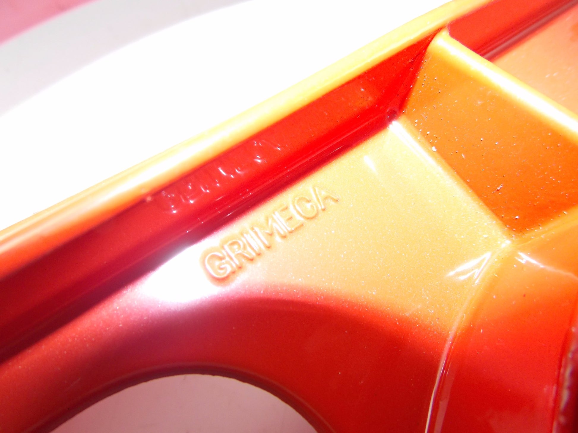 CAGIVA 1987-92 FRECCIA 125 17"x3.00 ALLOY DELTA SPOKE RED RIM GRIMECA 80A053669 - MotoRaider