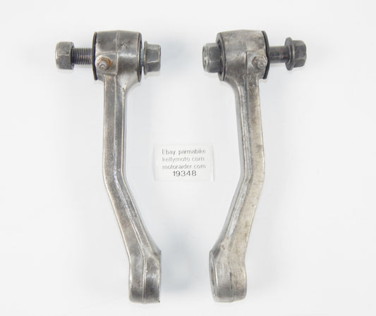 1989 KAWASAKI ZX 750 NINJA REAR SHOCK SUSPENSION ARM CONNECTORS VINTAGE - MotoRaider