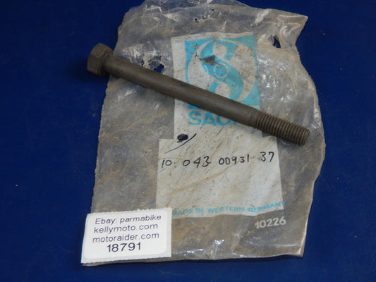 NOS 1960's SACHS RIBE BLACK BOLT 10x119mm DKW HERCULES 10.043.00931.37 VINTAGE - MotoRaider