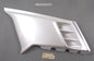 1990-92 BMW K100RS PERLSILBER BLUE STRIPING FAIRING PANEL LOWER LEFT 46632322237 - MotoRaider