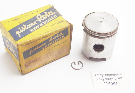 NOS ROTA PISTON + RING + CLIP DIAMETER 40.4 mm BENELLI 50 cc 2-STROKE - MotoRaider