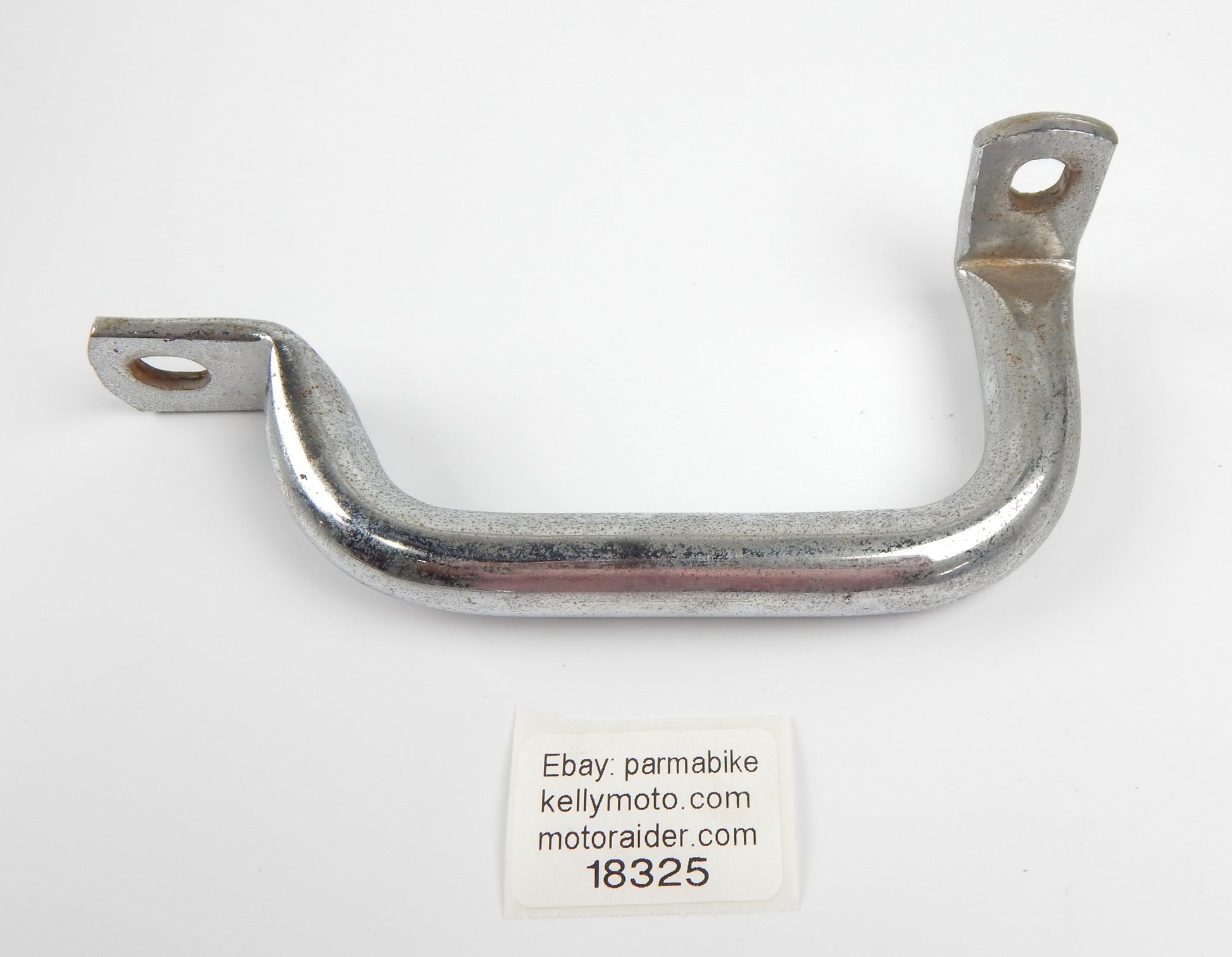 FRAME CHASSIS CHROMED GRAB HANDLE LENGTH 5.5" CAGIVA LAVERDA MORINI YAMAHA OSSA - MotoRaider