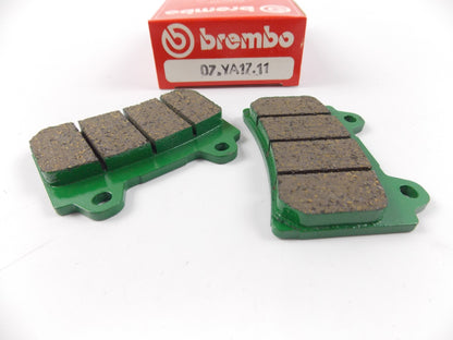 BREMBO FRONT WHEEL BRAKE PADS 07YA1711 YAMAHA FZR FJ XVZ TDR SRX TDM FZ - MotoRaider