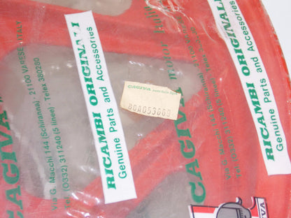 CAGIVA 1987-92 FRECCIA 125 17"x3.00 ALLOY DELTA SPOKE RED RIM GRIMECA 80A053669 - MotoRaider