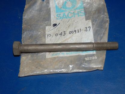 NOS 1960's SACHS RIBE BLACK BOLT 10x119mm DKW HERCULES 10.043.00931.37 VINTAGE - MotoRaider