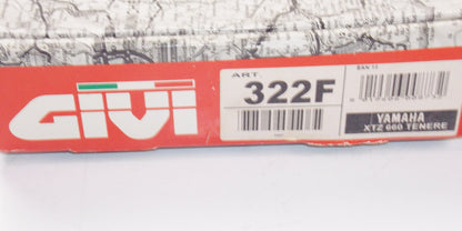 GIVI F322 YAMAHA XTZ 660 TENERE 1991 REAR LUGGAGE PLATE RAILING MOUNT BRACKETS - MotoRaider