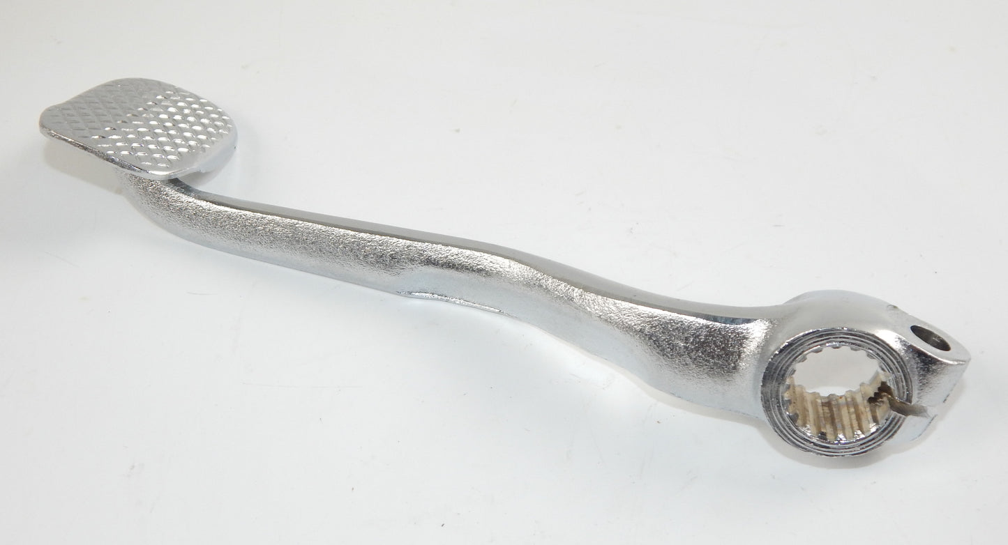 VINTAGE MOTORCYCLE REAR BRAKE LEVER PEDAL L=165mm SPLINE D=20mm HONDA YAMAHA - MotoRaider