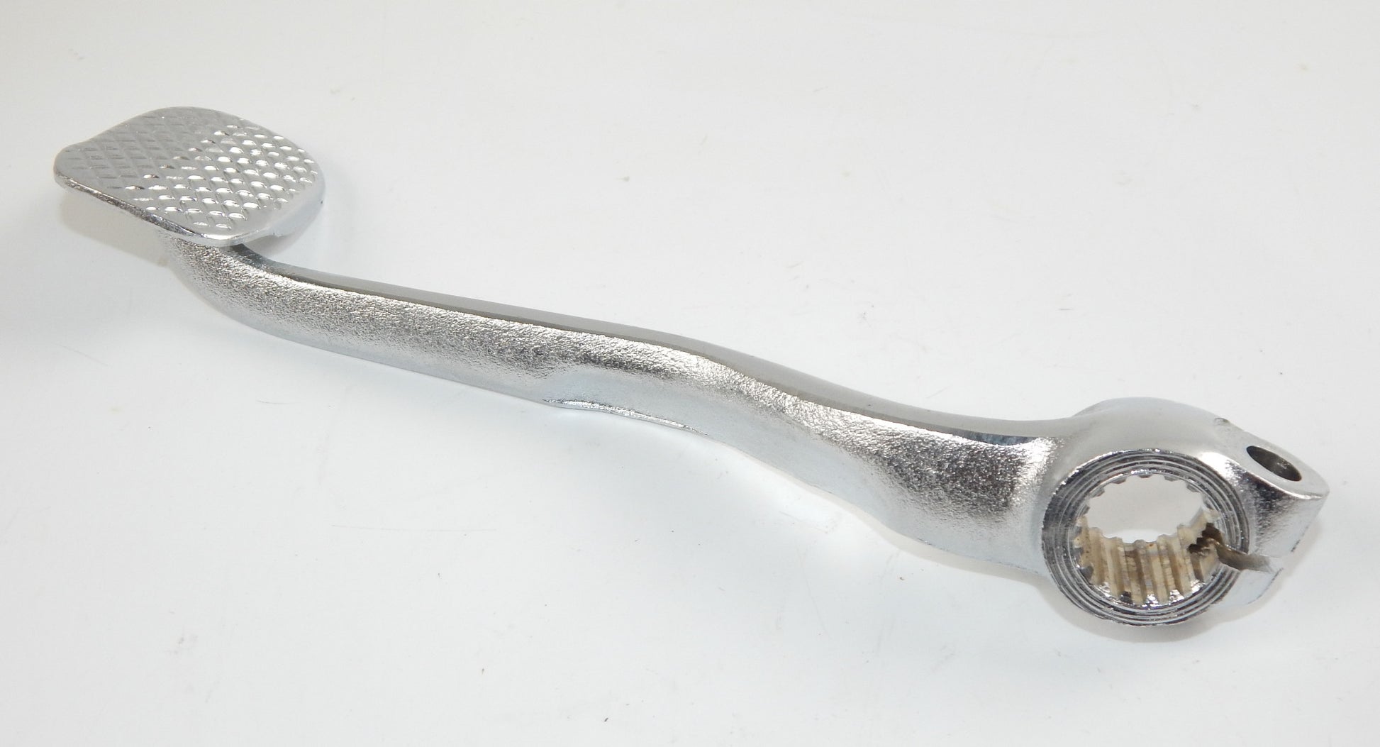 VINTAGE MOTORCYCLE REAR BRAKE LEVER PEDAL L=165mm SPLINE D=20mm HONDA YAMAHA - MotoRaider