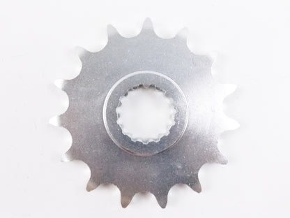 NOS BETA FRONT COUNTER SPROCKET 15 T STAMPED "WLJF" 0060405200-15T - MotoRaider