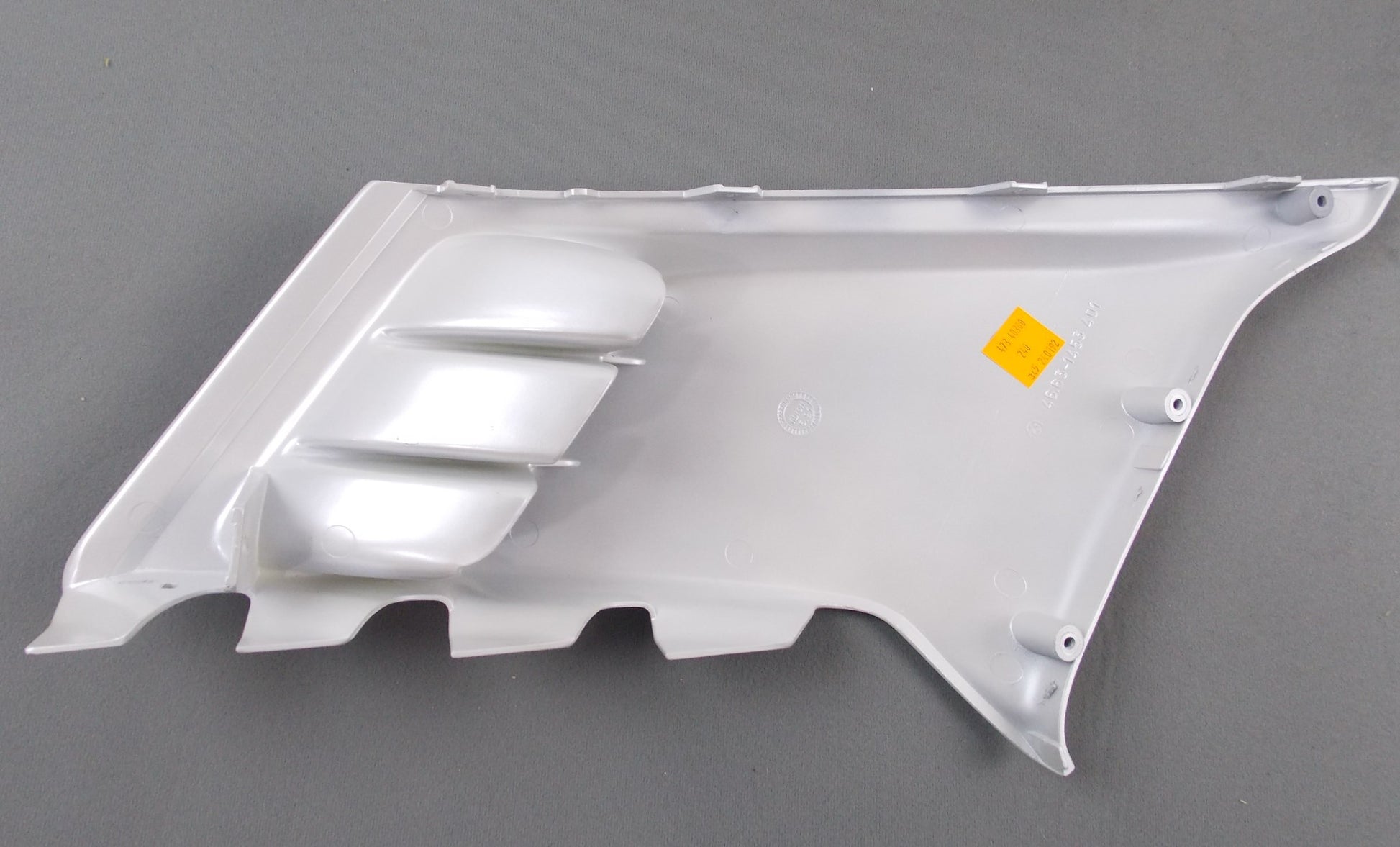 1990-92 BMW K100RS PERLSILBER BLUE STRIPING FAIRING PANEL LOWER LEFT 46632322237 - MotoRaider