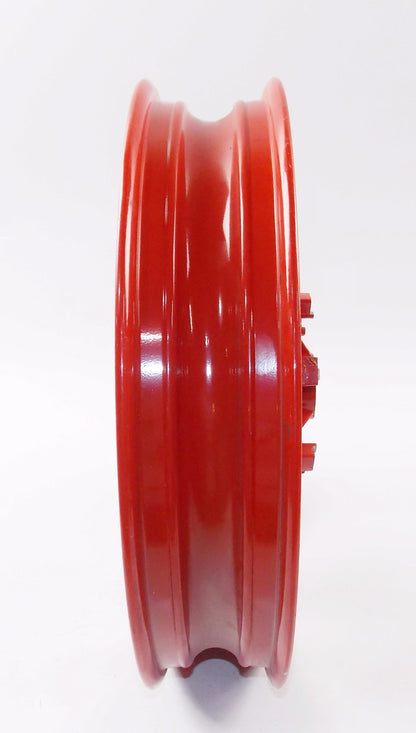 CAGIVA 1987-92 FRECCIA 125 17"x3.00 ALLOY DELTA SPOKE RED RIM GRIMECA 80A053669 - MotoRaider