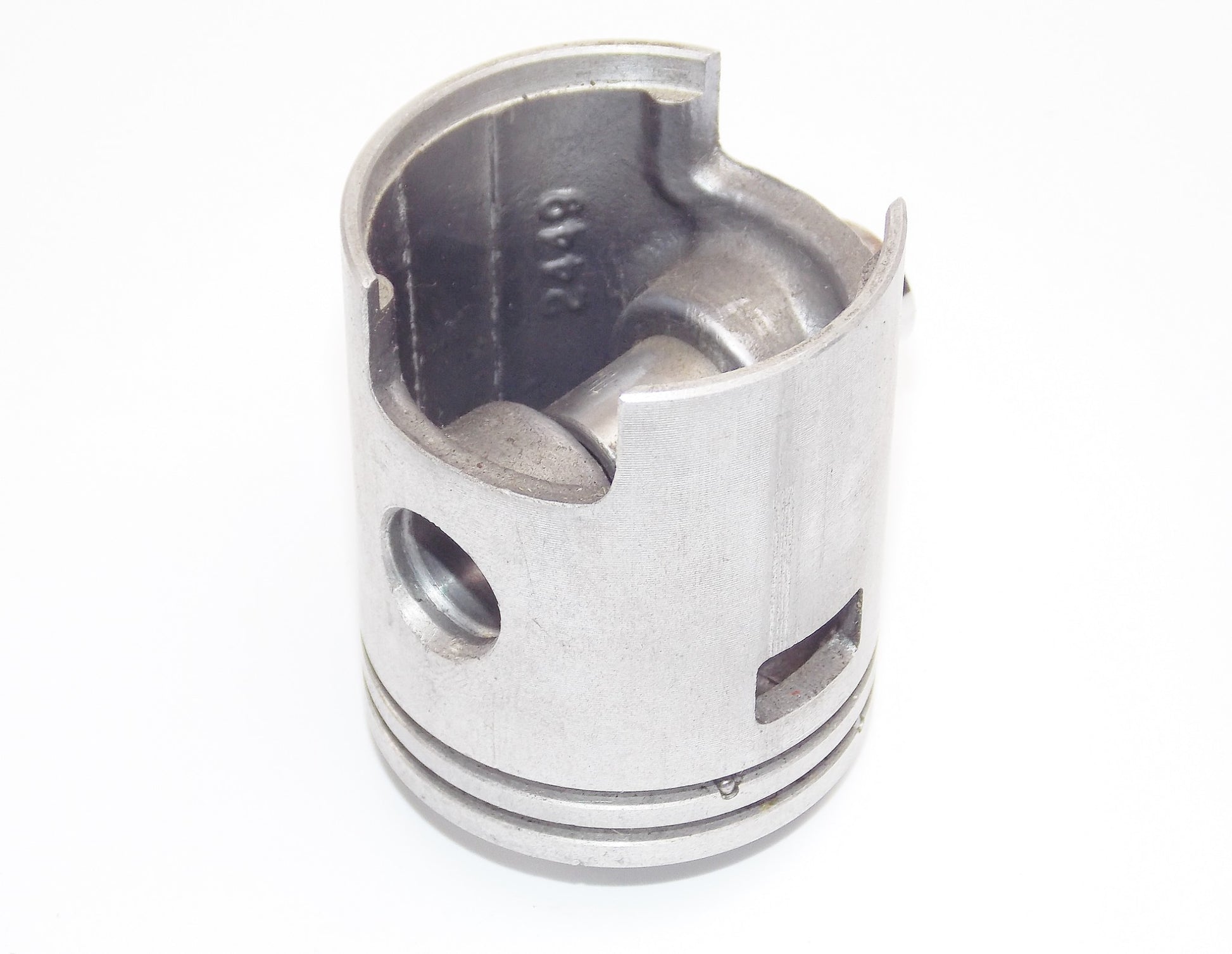 NOS ASSO WERKE 4459 PISTON + PIN + CLIPS DIAMETER 41.4 mm ATALA MOTOR - MotoRaider