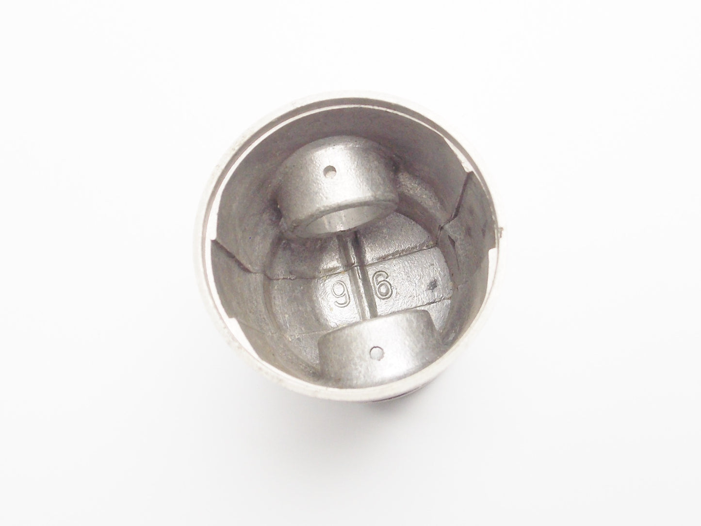 NOS DINAMIN PISTON + PIN DIAMETER 52.6 mm LAMBRETTA 100cc SCOOTER MOTOR ENGINE - MotoRaider