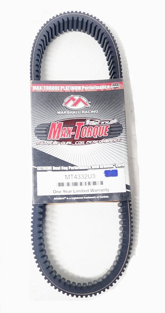 NOS MARSHALL RACING MAX-TORQUE SNOWMOBILE BELT MT4332U3 - MotoRaider